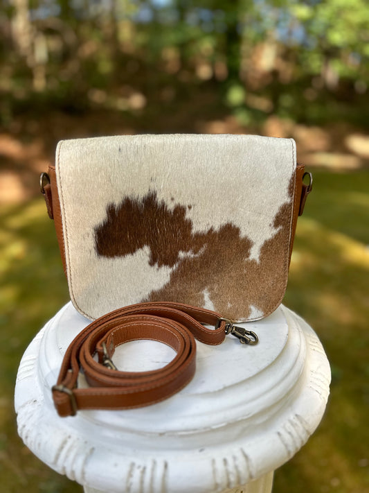 KICHWA COWHIDE HANDBAG